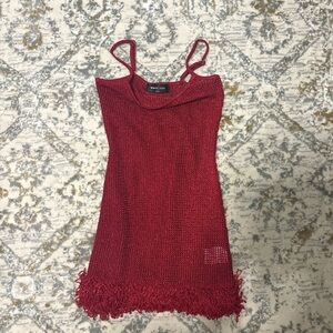 White Fox Boutique Red Mini Dress